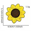 Etiqueta Bordada Especial de Dibujos Animados Ropa Infantil Pegatinas de Tela Decorativas Lindas Estilo Fijo Abeja Conejo Fresa Paquete de 50 60