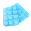 Molde Redondo de Silicona para Pastel de 12 Piezas, Capacillo para Muffins de Grado Alimenticio, Herramienta para Hornear Hecha a Mano, Bandeja de Silicona para Hornear