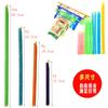 En stock varilla selladora de plástico transparente clip sellador a prueba de humedad para té clip sellador para conservación de alimentos tira selladora para bolsa de alimentos