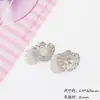Colgante de Corazón Araña Cruz de Diamante Estilo Francés Vintage Materiales para Accesorios de Collar Pendiente Hecho a Mano