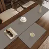 Camino de Mesa de Color Sólido, Mantel Individual de Té de Alta Gama, Mantel Antideslizante de Tierra de Diatomeas para Mesa de Té, Mantel Absorbente para Té, Posavasos, Mantel Drenante Aislante del Calor para Encimera