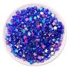 Acrílico estrela de cinco pontas adorável colorido contas artesanais DIY pulseira jóias criativas acessórios frisado pacote de material frisado
