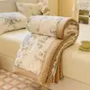 Algodão puro, Grau A, seguro para bebês, 100% algodão, enchimento de fibra de soja, colcha de inverno, colcha de primavera/outono, colcha infantil, colcha para todas as estações