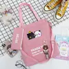 Bolsa de Lona Multiusos de Gran Capacidad para Mujer 2025 Nueva Bolso Cruzado para Estudiantes de Secundaria y Preparatoria Bolso de Hombro Estilo Coreano Venta al por Mayor