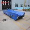 Carrinho Plataforma Elétrico sobre Trilhos com Estrutura em V Carrinho de Transferência de Bobinas de Aço Fixas Cabo de Arraste Carrinho Plataforma Elétrico
