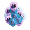 Novo Balão de Látex Princesa do Gelo e da Neve Tesouro da Neve de 12 polegadas Balão Temático para Festa de Aniversário de Bebê