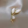 Nuevo Broche de Tulipán 2026 para Mujer, Broche de Flor de Diseño de Nicho de Alta Gama, Accesorio de Pin para Traje