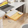 Tablero de extensión de escritorio plegable, bandeja para teclado, extensión de computadora, tablero de extensión de mesa alargado y ampliado, soporte de expansión