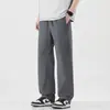 Ropa para Hombre Casa de Arce / Verano Nuevo Estilo Americano Pantalones Casuales para Exteriores para Hombre Pierna Recta Holgada Versátiles de Pierna Ancha Pantalones de Retazos para Hombre