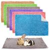 Felpudo de entrada para inodoro, baño, absorbente, antideslizante, para dormitorio, chenilla
