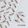 Dongzhou Cristal Gota Fina Diamante Semente de Melão Ponta Inferior Unha Arte Diamante Alta Qualidade Cristal K9 Diamante DIY Unha Arte Joia Fabricante