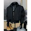 Chaqueta de aviador juvenil japonesa para hombre, primavera y otoño 2026, silueta de prenda exterior, cuello alto, chaqueta de béisbol