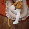 Medias para Bebé de Nueva Colección Primavera-Otoño Cuidadosamente Seleccionadas, Leggings Unisex de Algodón Peinado, Pantalones de Mallas con Pies de Colores Caramelo Versátiles