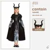 Trajes Infantis de Halloween 2026 Roupas de Performance Europeias e Americanas Roupas de Esqueleto para Crianças Vestidos Peculiares de Bruxa e Vampira para Meninas