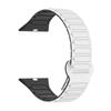 Para Apple Apple iwatch Correa de Reloj Tres Tiras Silicona Magnética Generación S10 Universal S9 Correa de Dos Colores