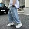 Jeans de Tencel para Niños Antimosquitos Finos de Verano 2025 Nuevos Holgados para Niños Medianos-Grandes Pantalones de Verano para Niños