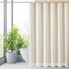 Cortina de ducha de gofre gruesa impermeable a prueba de moho de color sólido para baño, cortina jacquard para baño, cortina para puerta de inodoro transfronteriza