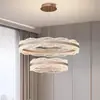 Lámpara de araña para sala de estar, nueva, simple, elegante y lujosa, adecuada para comedores, dormitorios y otros espacios, con iluminación amigable para la vista, en un estilo vintage francés