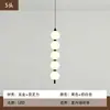 Luminária pendente de pérolas estilo francês para parede de fundo da sala de estar, lustre designer estilo creme para sala de jantar, escada duplex, feijão mágico