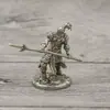 Cobre Macizo Retro Rey Soldado Arturo Modelo Legendario Juguete Regalo Personalizado para Hombres Juego de Mesa Piezas de Ajedrez Adornos Portátil