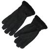 Luvas de dedo para homens e mulheres, camurça, lã artificial, imitação de pele, uma moda, luvas de dedo quentes, atacado