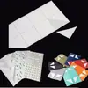 Fita Dupla Face Triangular para Caixa de Presente, Fita Dupla Face Triangular de Alta Adesão, Caixa Dobrável, Fita para Fixação de Caixa Colorida, Fita Dupla Face Triangular