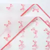 Papel de Presente com Laço Florido Cortado na Borda à Prova d'Água Borda Mágica DIY Papel para Artesanato Floricultura Materiais Florais