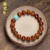 Pulsera de Hueso de Camello del Tíbet Pulsera de Hueso de Camello Viejo del Tíbet Envuelto en Hueso con Accesorios de Cuentas Dzi Joyería de Estilo Étnico Tibetano
