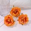 Flor de Peônia Simulada Guirlanda Artesanal DIY Estilo Chinês Material para Acessórios de Cabelo Material para Caixa de Flores Guia de Casamento Flor Artificial