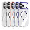 Funda Airbag Magnética para iPhone 17 Air Phone Case 16 Anti-Amarilleo Anticolisión Apple 15Pro Funda Protectora Magnética Anticaídas