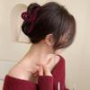 Horquilla de celebridad de Internet para mujer, gran horquilla para el pelo, pinza para la parte trasera del pelo, pinza de tiburón de alta calidad, tocado de horquilla para otoño e invierno