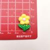 Simulación color brillante flor de cinco pétalos girasol diy accesorios de resina tocado horquilla funda para teléfono móvil joyería pegatinas para taza