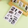 Marca Personalizada Adesivo Transparente Cola de Gotejamento Colorida Etiqueta com LOGO Desenho Animado Fofo Adesivo Estéreo de PVC Cola de Gotejamento 3M