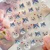 Adesivos de Unha Temáticos de Formiga, Adesivos de Unha com Expressões de Gato, Decorações de Unha Fofas de Desenho Animado, Acessórios de Unha Atacado de Fábrica Yt8130