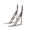 Marco de acero inoxidable de nueve proporciones Marco de soporte triangular extraíble de metal Soporte para horno microondas Soporte de acero inoxidable engrosado