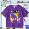 Nueva mercancía del juego Suzys Restaurant camisetas de manga corta para niños y niñas tops de moda