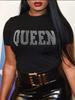 Camiseta de cuello redondo con perforación en caliente TZ51 de Amazon Independent Station Wish AliExpress