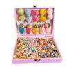Caja de Regalo de Accesorios para el Cabello de Niña Traje Regalo de Cumpleaños para Niñas Caja de Joyería Horquilla para el Cabello de Niña Banda Elástica Cuerda para el Cabello Horquilla Adorno para la Cabeza