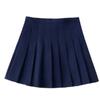 Falda Plisada Marrón 2025 Primavera y Verano Nuevo Estilo Sin Bolsillo Tipo Solapa Pantalones Cintura Alta Falda Ajustada Petite Dulce Falda JK
