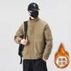 Jaqueta Simples Outono/Inverno 2026 Moda de Trabalho Casual Jaqueta Jovem Roupa Exterior Marca Tendência Masculina Roupas Casuais Versáteis