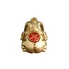 Novo Ornamento Rotativo de Latão Sólido para Boa Sorte, Figura de Porco do Zodíaco, Ornamento Rotativo de Porco para Alívio do Estresse e Atração de Riqueza
