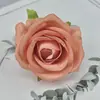 Nuevo producto transfronterizo: Cabezas de Flores de Rosa Artificiales, Rosas de Terciopelo con Perlas, Decoración de Pared de Flores para Salón de Bodas, Cabezas de Flores Artificiales, Accesorios para Fotografía
