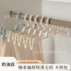 Clip multifuncional para pantalones Yiwu kaitang con colgador mejorado antideslizante sin costuras perchero para pantalones tendedero para el hogar clip para faldas al por mayor