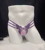 Tanga Sexy para Hombre sin Quitarse Hueco Correa Fina Sin Costuras Tentación de Pareja Bordado de Mariposa t 686