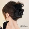 Pinza de Garra con Moño Estilo Coreano, Pinza para el Cabello Extra Grande de Alta Gama, Pasador Versátil de Nicho, Pinza para Aumentar el Volumen del Cabello, Accesorio para el Cabello