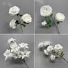 Flores Artificiais Brancas de Casamento Arranjo de Flores para Guia de Caminho no Salão de Casamento Arranjo de Flores Arranjo de Flores Decoração de Teto e Palco Coreano Arranjo de Noivado