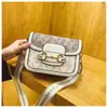 Bolso de Mano para Mujer con Diseño de Nicho Francés 2026 Nuevo Color Retro Bloque de Color Bolso de Hombro Único Bolso Cruzado Versátil con Correa Ancha Bolso Cuadrado Pequeño