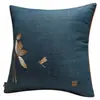 Almofada Decorativa Estilo Chinês para Sofá, Almofada de Cabeceira Estilo Chinês com Enchimento, Almofada Grande de Apoio Lombar, Personalizável