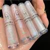Lamila lápiz de sombra de ojos líquido fino brillante cristal purpurina Super Flash lápiz gusano de seda tumbado iluminador delineador