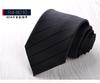 Vestido masculino com gravata de mão, 8 cm, preto, profissional, britânico, noivo, casamento, gravata, trabalho, estudante, estilo coreano